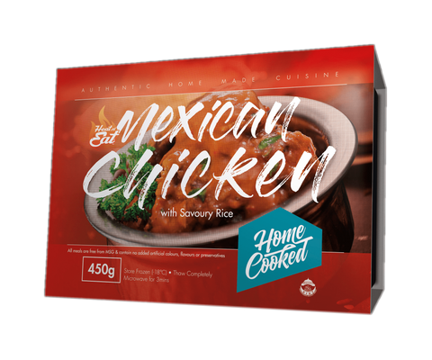Mexican Chicken with Savoury Rice Heat & Eat Frozen Meal