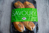 Vegetable Hoagies Roll | Mini subs (6 Pack) - Savoury Boutique