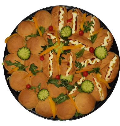 Mini Burger and Hot Dog Platter - Savoury Boutique