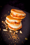 Chicken Mini Shawarmas Stacked For Display