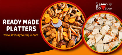 Ready-Made Platters Available in Durban Only Collection- Savoury Boutique