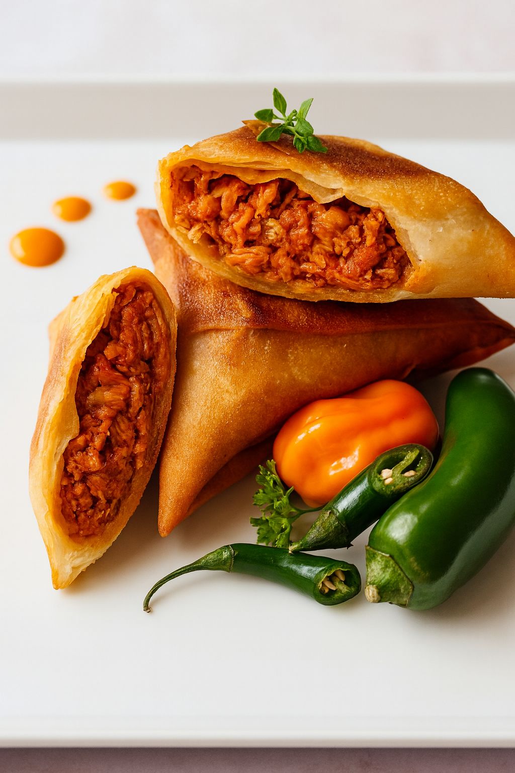 Fire-y Hot Chicken Samoosa (12 Pack)