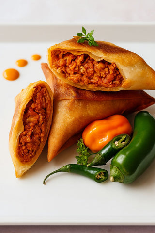 Fire-y Hot Chicken Samoosa (12 Pack)