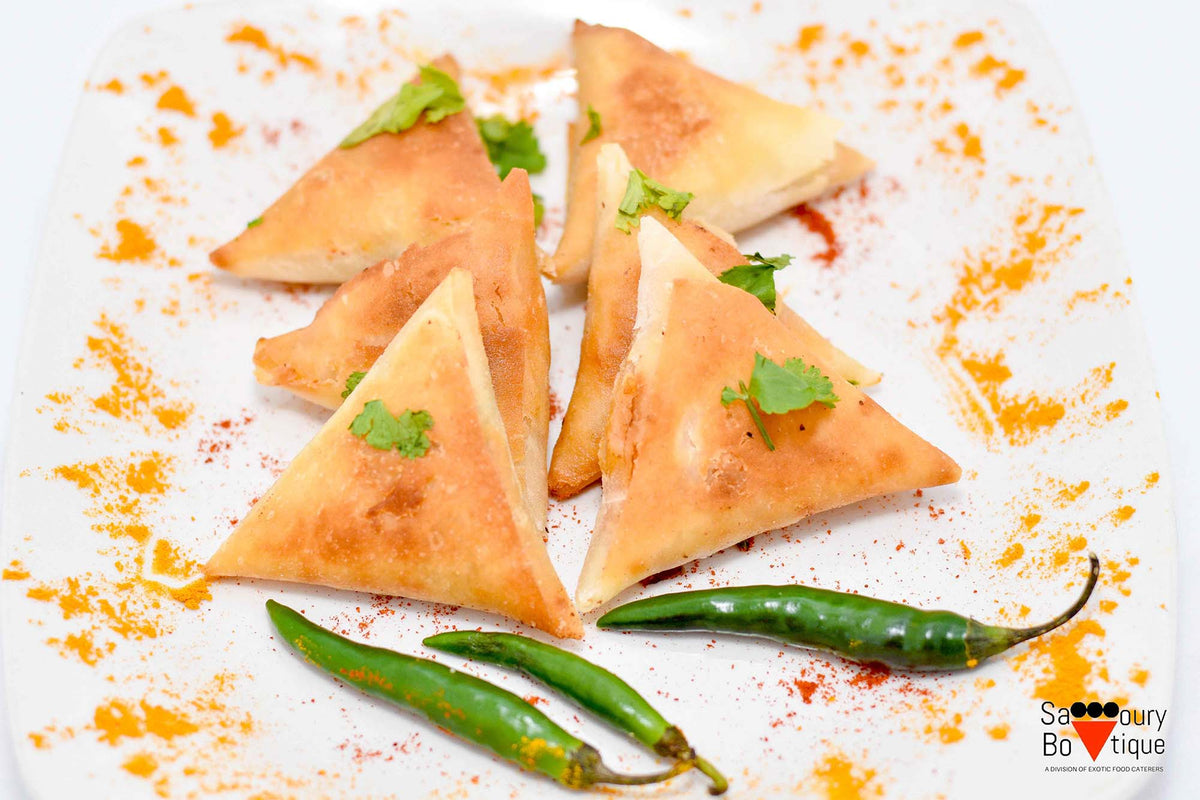 Fire-y Hot Chicken Samoosa