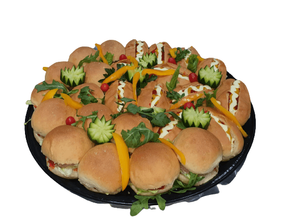 Mini Burger and Hot Dog Platter - Savoury Boutique