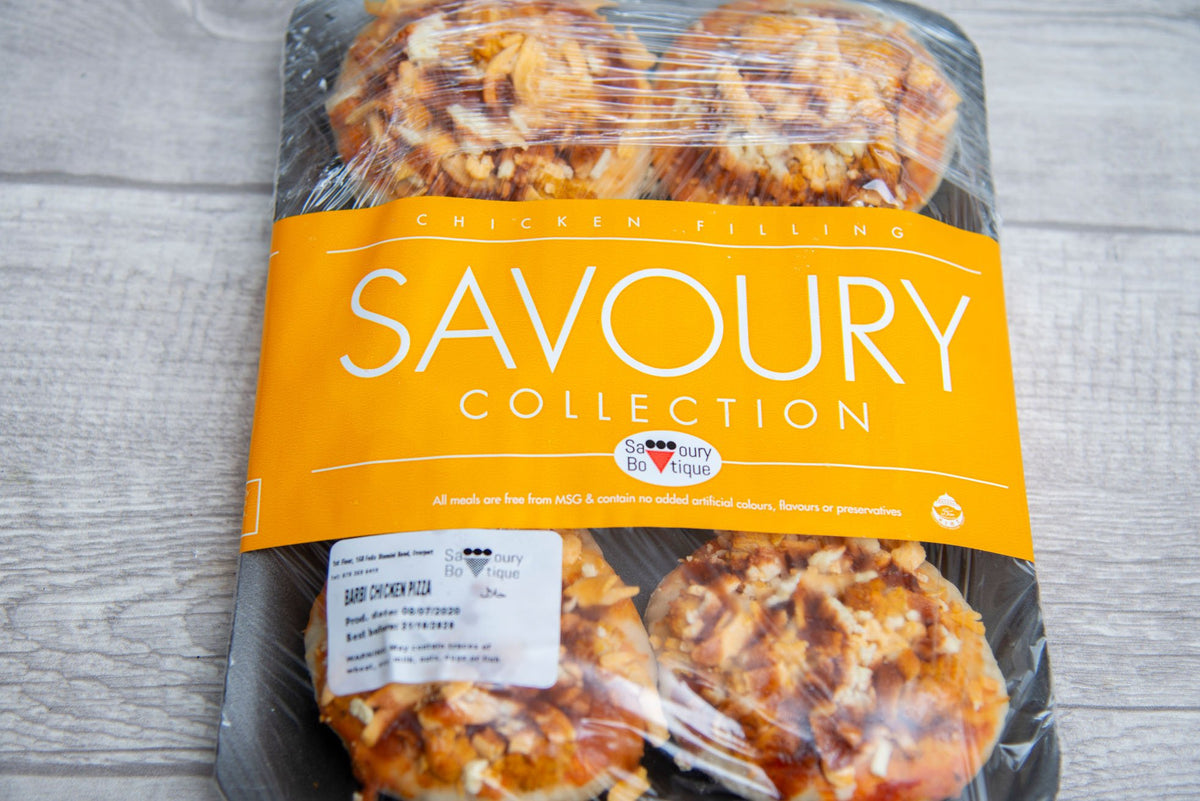 Barbeque Chicken Napoli Mini Pizzas (6 Pack) - Savoury Boutique