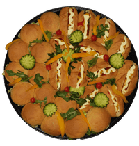 Mini Burger and Hot Dog Platter - Savoury Boutique